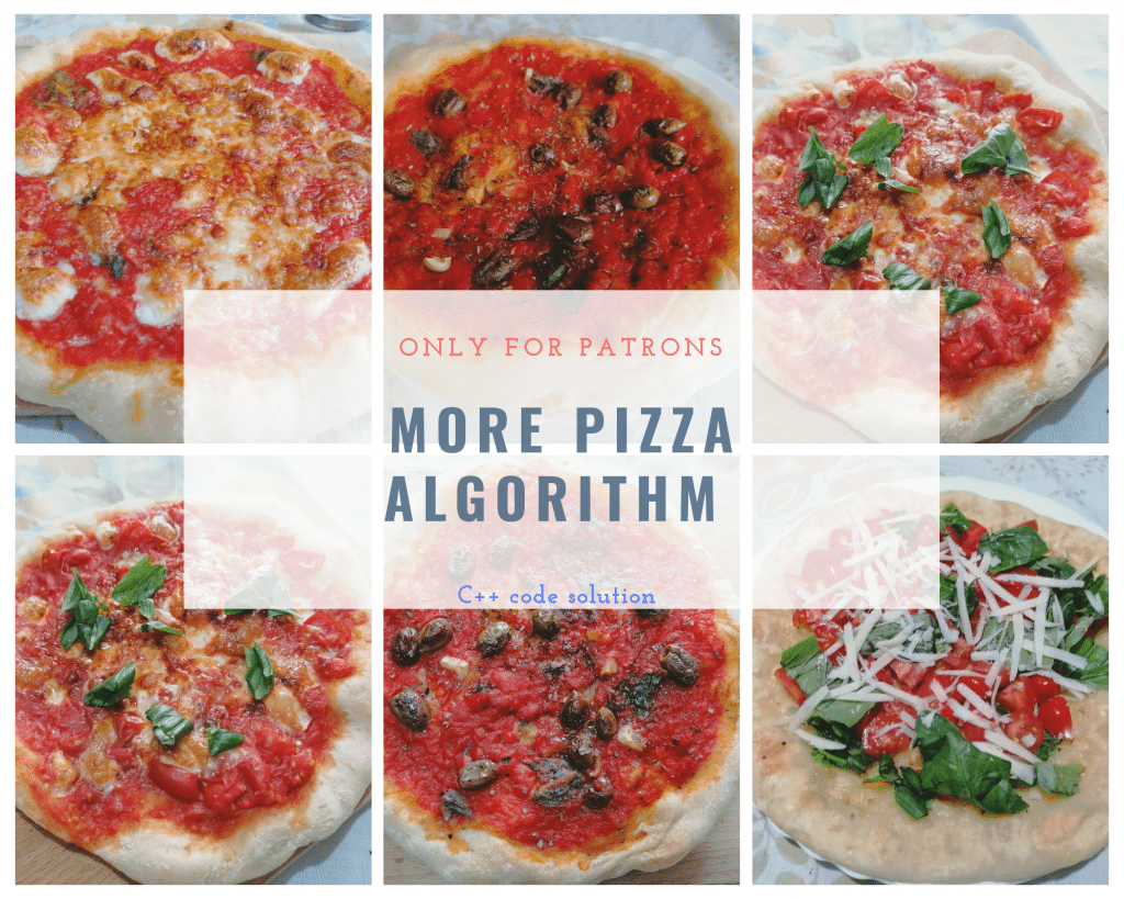 More Pizza Algorithm Collage